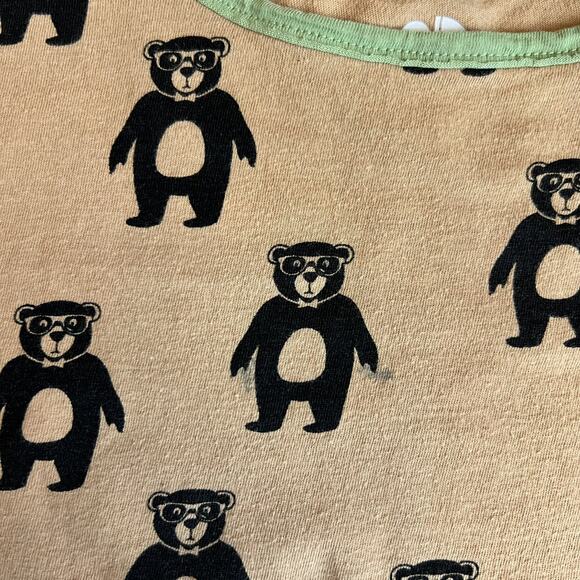 Dot Dot Smile Hipster Bear Tee - Picture 5 of 9